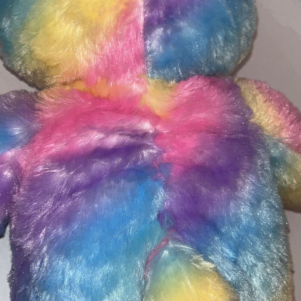 17" Build A Bear Great Wolf Lodge EXCLUSIVE RAINBOW Plush Limited Edition BAB - Picture 8 of 10